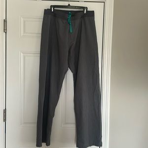 Grey FIGS pants worn once size large